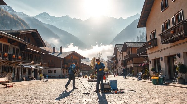 Nettoyage à megève : vos professionnels de la propreté locale